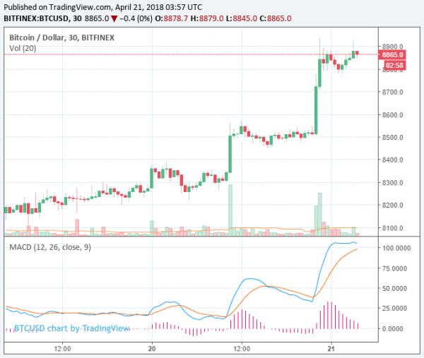 Bitcoin Price Moves Towards $9,000 With Strong Momentum, Bull Market
