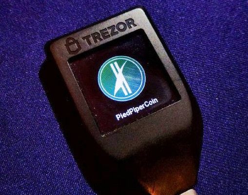 Crypto Wallet Trezor Adds Support for Fictional Currency PiedPiperCoin