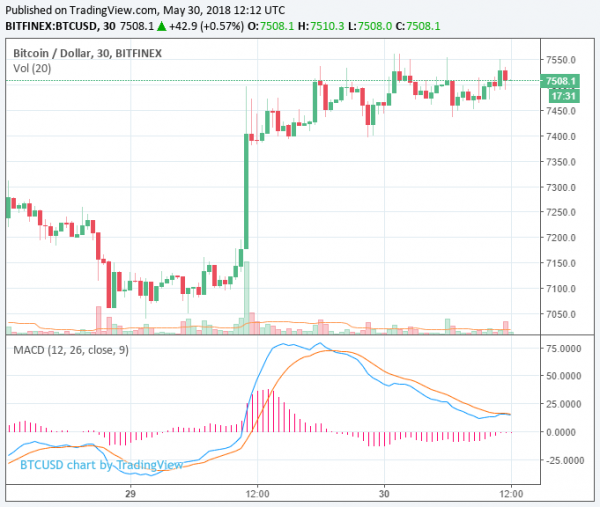 Bitcoin Price Rebounds to $7,500, Still Early for a Bull Run