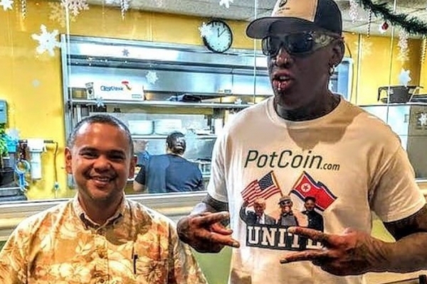 Marijuana-Themed Token Plays &ldquo;Peace mission&rdquo; With Dennis Rodman