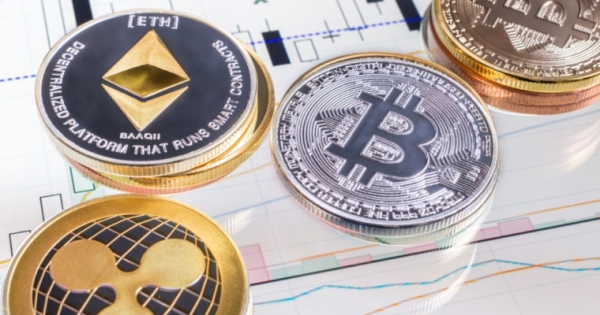 Bitcoin, Ethereum, Ripple Drop 3% in $9 Billion Crypto Market Retreat