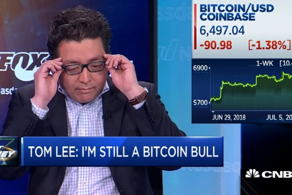 Tom Lee &ldquo;May Have Misspoke a Little Bit&rdquo; in Bitcoin Predictions