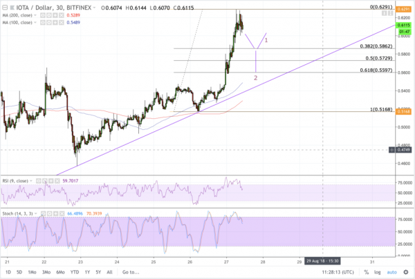 IOTA Price Spikes 21 Percent after Partnership with Japanese Giant Fujitsu