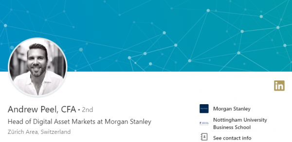 Morgan Stanley Poaches Credit Suisse &lsquo;Bitcoin Expert&rsquo; to Head Crypto Division