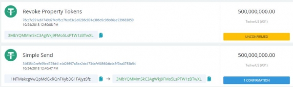 Newsflash: Tether Destroys 500 Million USDT