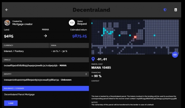 You Can Now Use Crypto to Take out a Real Mortgage on Virtual Land