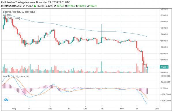 Bitcoin Price Will Likely Bottom at $3,000: Genesis Trading CEO