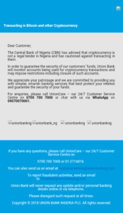 Backlash as Nigerian Bank Threatens to Restrict Crypto-Related Accounts