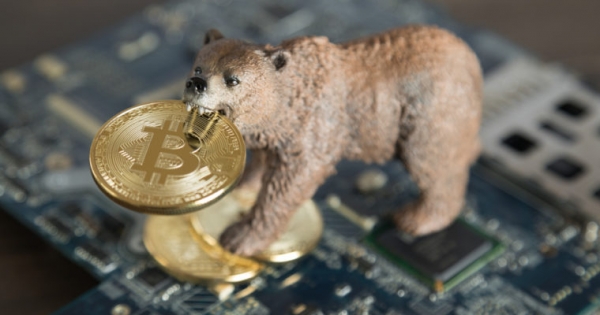 Bitcoin Price Looking to Retest Yearly Low at $3,455 as Bears Gain Foothold