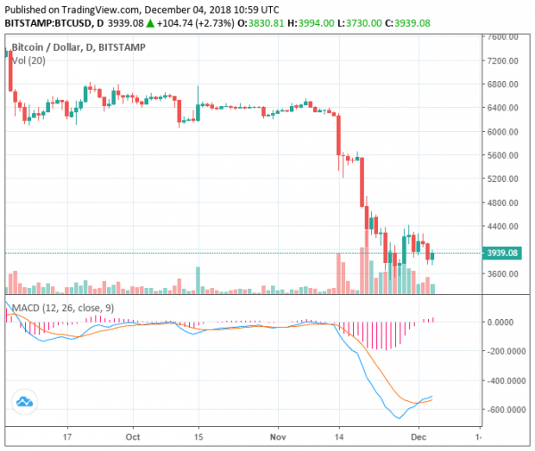 Bitcoin Price Crucially Recovers From $3,700, Can $4,000 Hold in Short-Term?