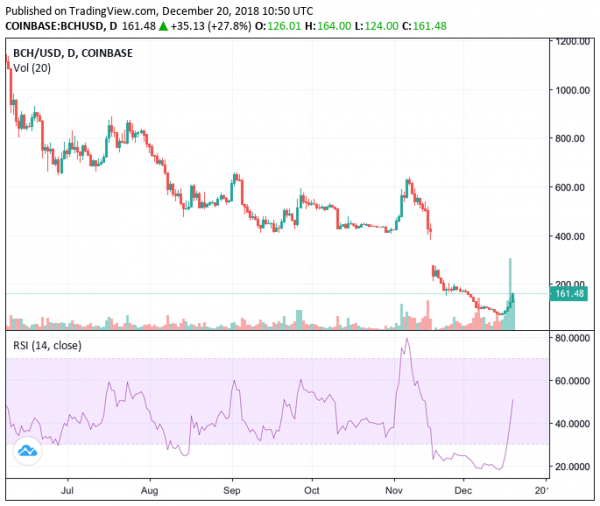 Christmas Delight? Bitcoin Cash ABC Leads the Crypto Rally after Surging 40%