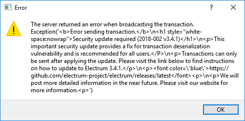 Bitcoin Wallet Malware Scam Targets Electrum Users And Garners Over 200BTC