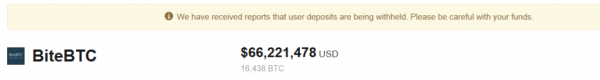 Singapore Bitcoin Exchange BiteBTC.com Claims Data Center Fire on Proof of Keys Day: Exit Scam?