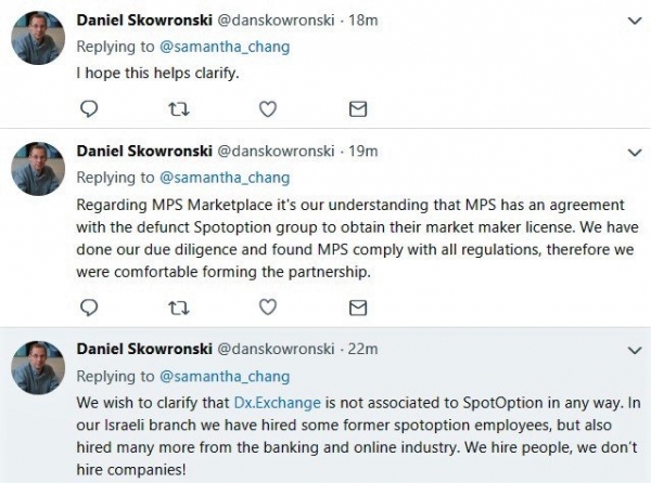 Is DX.Exchange a Sham? Crypto Platform For US Stock Trading Linked to Shady SpotOption