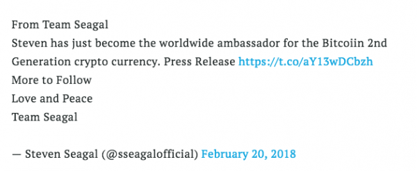 Steven Seagal&rsquo;s Crypto Endorsement: Inside A Massive Cloud Mining Crypto Swindle