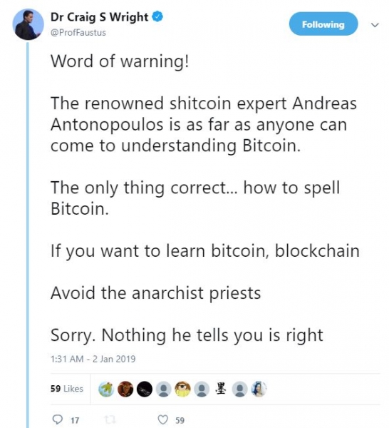 Echo Chamber: Craig Wright Takes Twitter Account Private to Avoid Dissidents