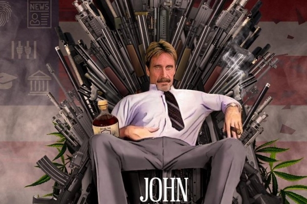 McAfee to Launch Freedom Coin With "Zero Cash-in Value"