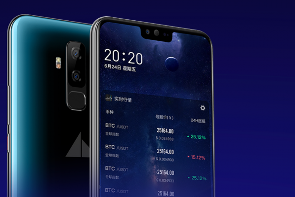 Huobi Token Gets Traction on Blockchain Smartphone Acute Angle News