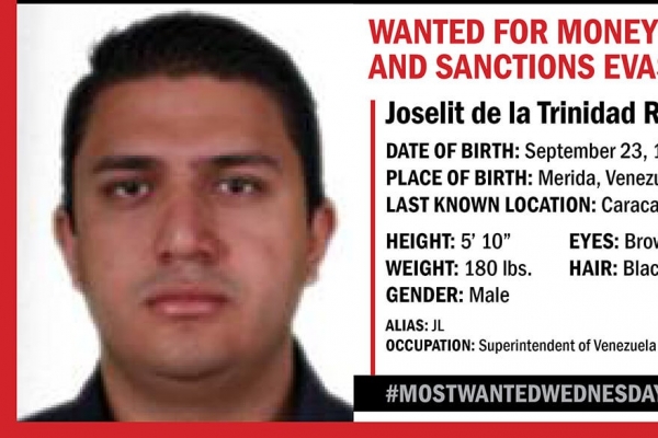 America&rsquo;s Most Wanted: USD 5m Bounty Offered for Venezuela Crypto Boss
