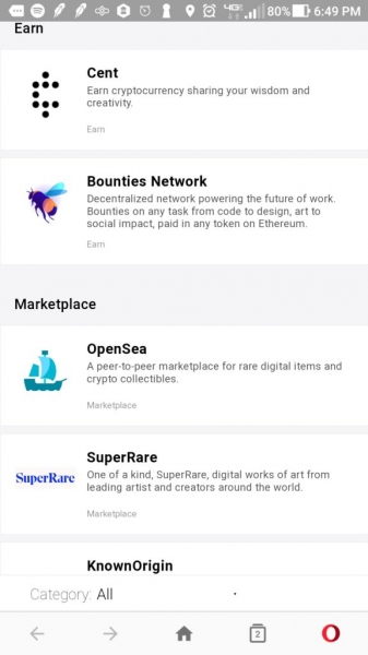 Opera Mobile Now Has Built-In Ethereum Wallet