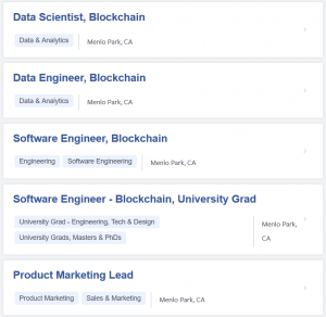 Facebook Prefers AI to Blockchain, Job Postings Show